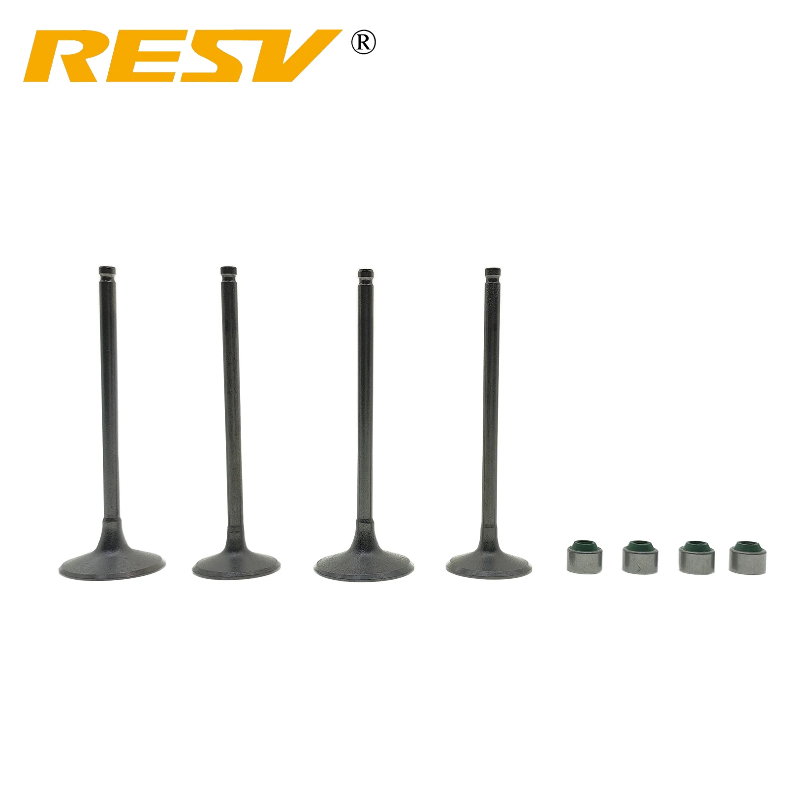 RESV for KAWASAKI KLX 250 300 Loncin YF300 VOGE 300 SUZUKI Djebel 250 DR250 DR-Z 250cc Valve Intake Exhaust Stem Oil Seal