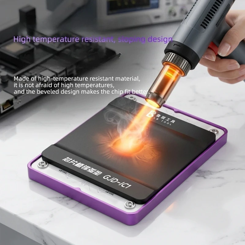 base-de-silicone-de-alta-temperatura-luban-gjd-ic1-para-plantio-de-chips-plataforma-bga-para-reballing-ferramentas-de-reparo-de-soldagem-para-celulares