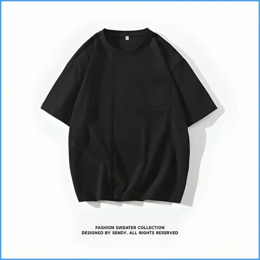 

Мужские летние футболки-блузки 25O Ne f Loose Point SVE с принтом из хлопка Ice Sensation oulder Sve Youth Faion