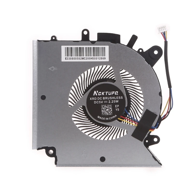 كمبيوتر محمول وحدة المعالجة المركزية وحدة معالجة الرسومات المبرد تيار مستمر 5 فولت 4pin 4 أسلاك ل كاتانا GF66 GF76 11SC 11UC