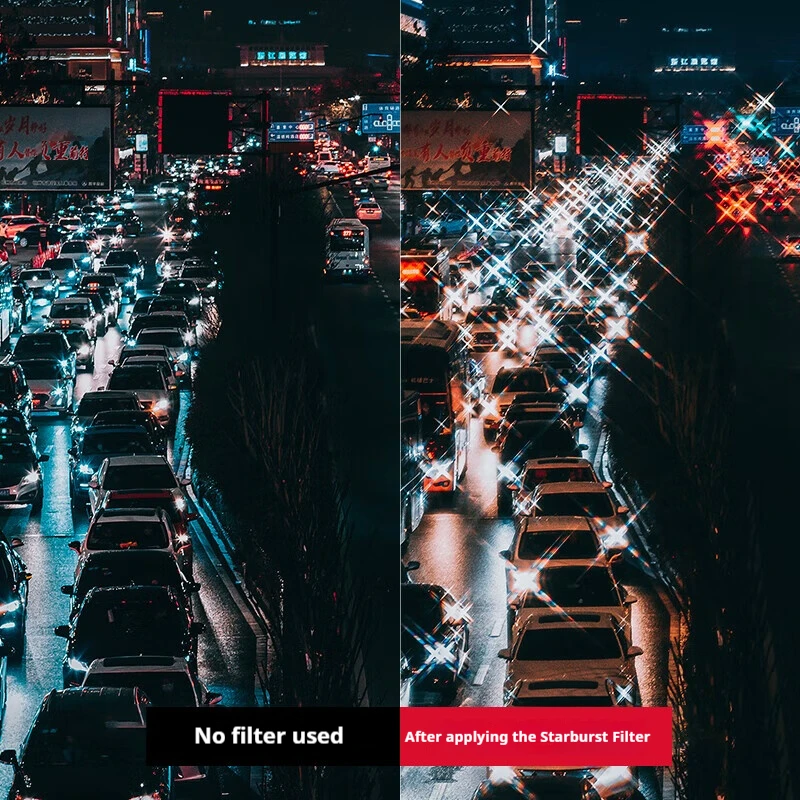 kase  Wolverine Prism II Magnetic Adjustable Short-Lens Starburst Filter—The Ultimate Starburst Tool for Capturing the Night Sky