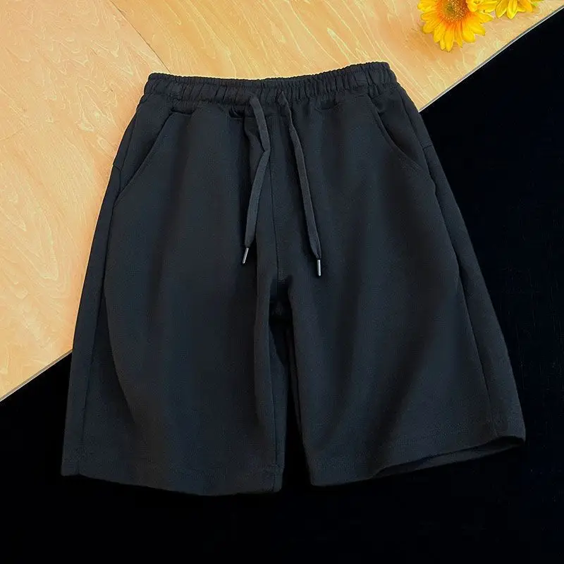 Summer Solid Color Shorts for Men and Women 2025 Loose Large Size American Trendy Brand Sports and Leisure Shorts