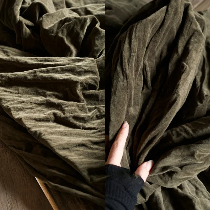 

Дизайнерская пластиковая ткань, бархат, осень-зима, деформация памяти, Тренч, ткань для шитья своими руками, хлопковый материал из металлической проволоки