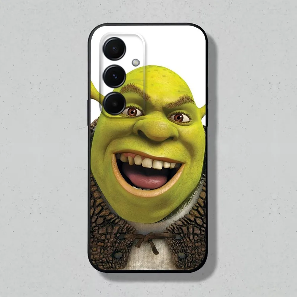 Funny Movie S-Shrek Phone Case For Samsung Galaxy A13,A21s,A22,A31,A32,A52,A53,A71,A80,A91 Soft TPU Protective Cover