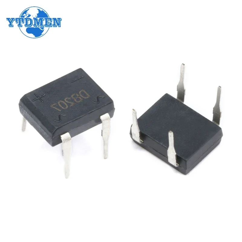 20pcs/box Bridge Rectifier DB207 DIP4 1000V 2A DB207S Power Diode Rectifiers Electronic Components IC image 5