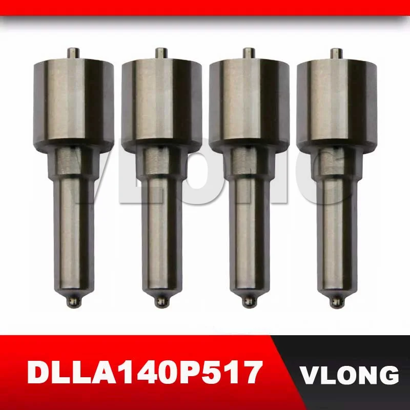 

4PCS New P Type Diesel Injector Jet Sprayer Atomizer Atomization Producer Fuel Spray Nozzle DLLA140P517 0 433 171 371 0433171371