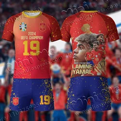 Maglie Yamal maglie da calcio per uomo e bambino all'ingrosso set maglie da calcio da uomo in spagna survey maglie da calcio maglia da donna