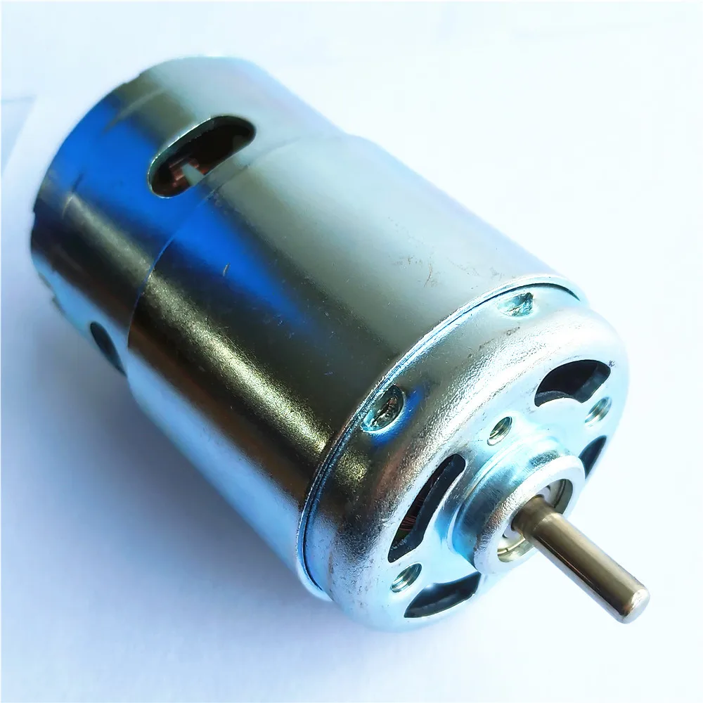 SUPER POWER 895 DC Motor 12-24V 6000-12000RPM High Speed For DIY Electric Drill Fan Engine Mixer 496g Toys Model Alternator Pump