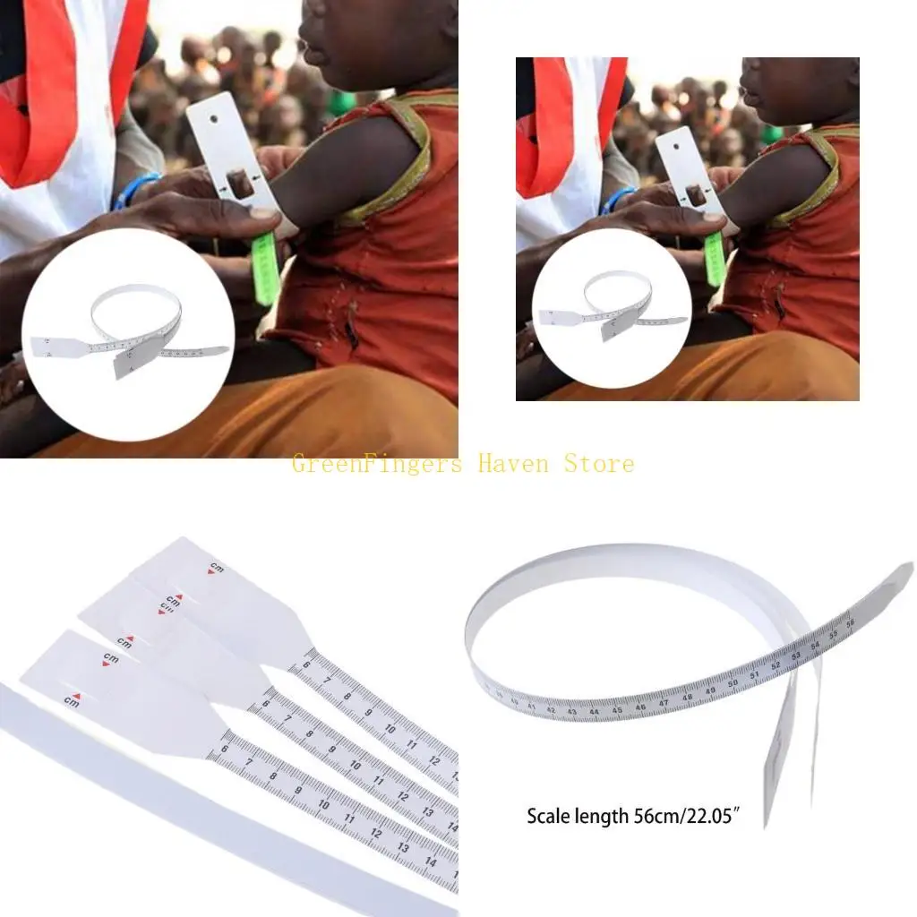 

F68D 3PCS 56cm Portable for Head Measuring Tape Infant for Head Circumference Ruler f