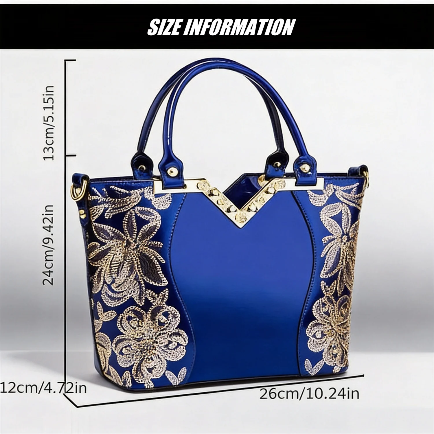 Lüks Timsah Derisi Desenli Kad - Top Handle Patent Bag incelemesi ve fiyatı