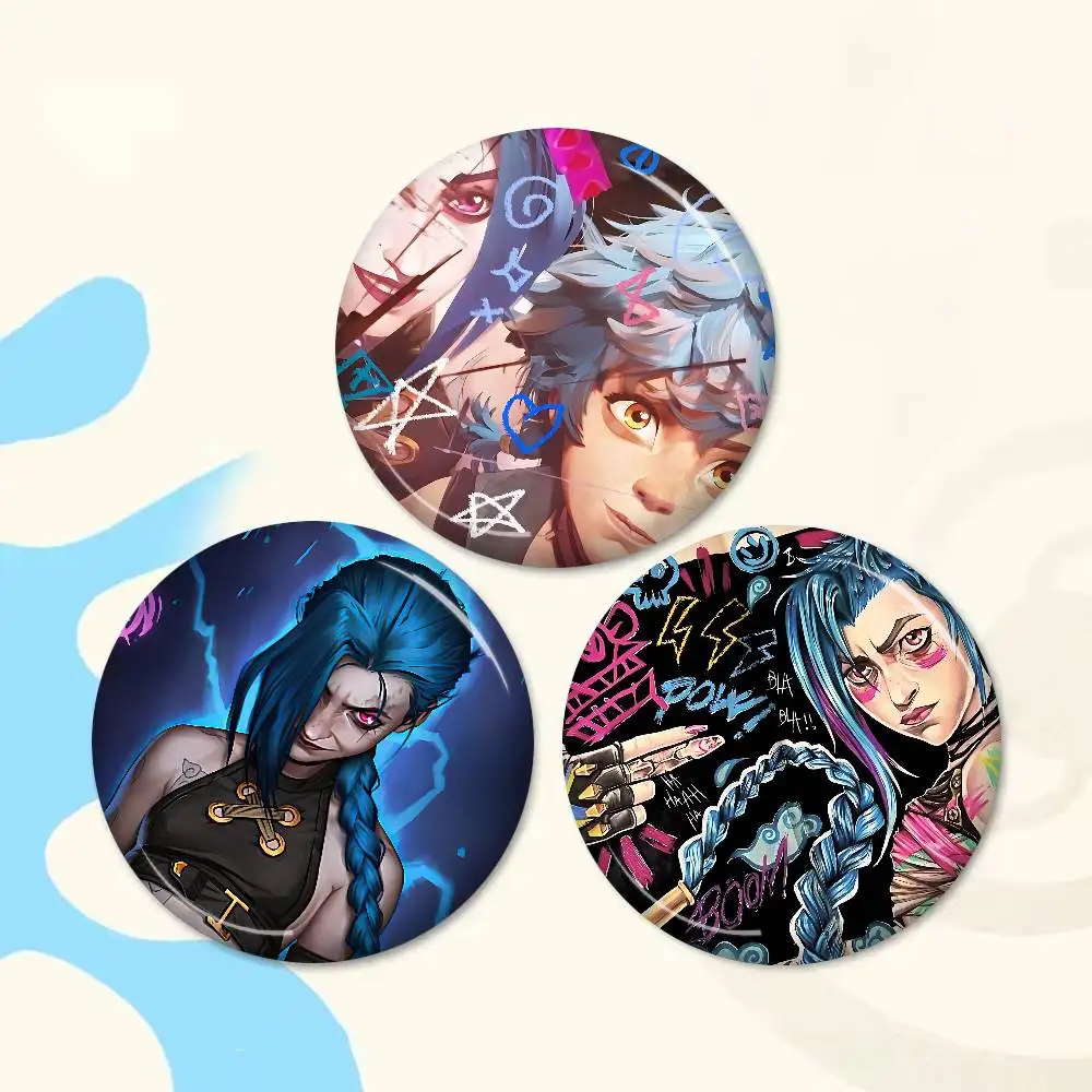 Anime A-Arcanes Anime Brooches Cute Cartoon  Badge Jacket Jeans Lapel Pin Gift Accessorie