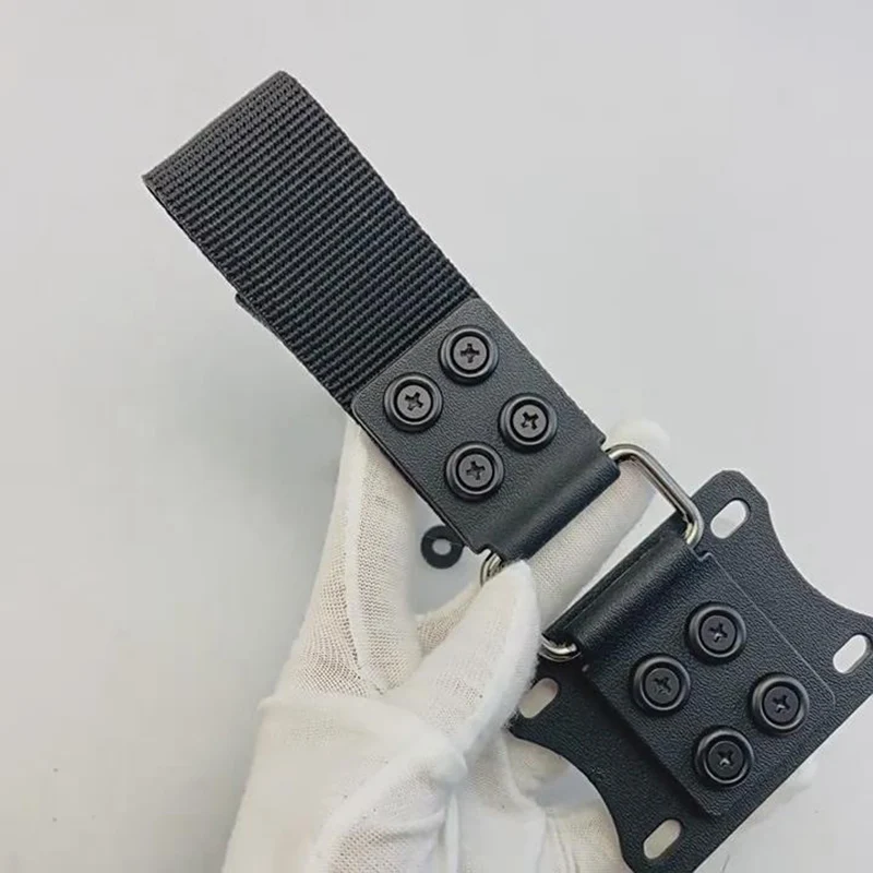 Samurai Sword / Medium Straight Knife Scabbard Webbing Carrying System Parts Sheath Waist Strap Connecting Buckle Parts