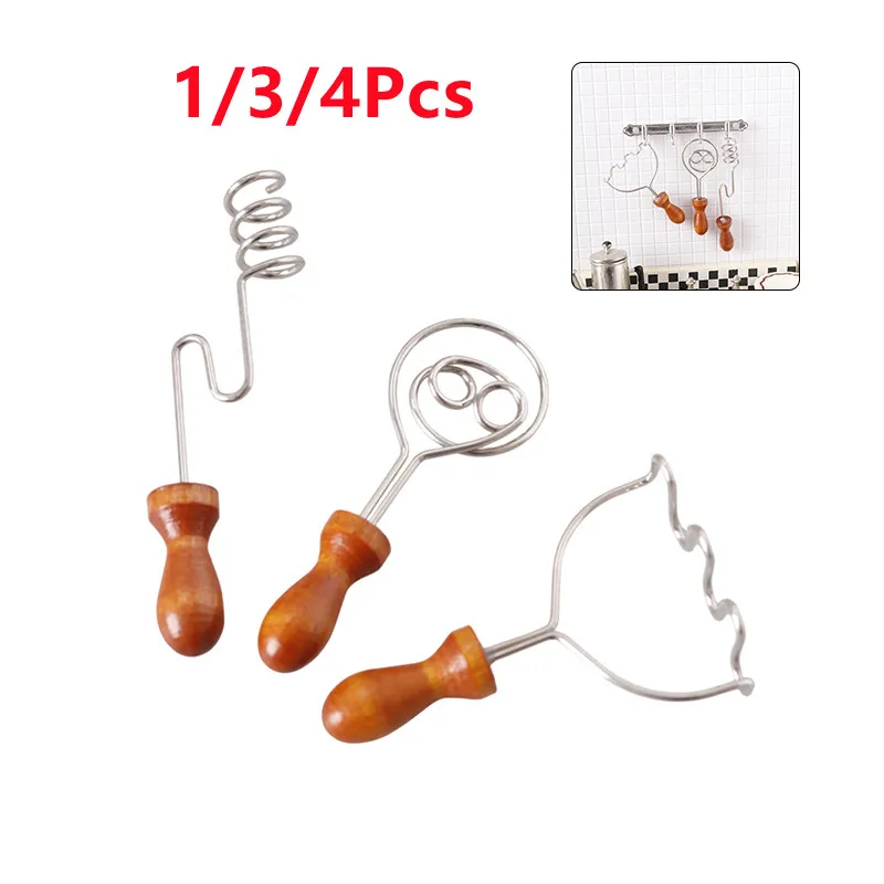 

1/12 кукольный домик, мини-кухонная утварь для выпечки, кукольный инструмент, блендер для меда, миксер для картофеля, тестомес, кукольный домик, игровая игрушка