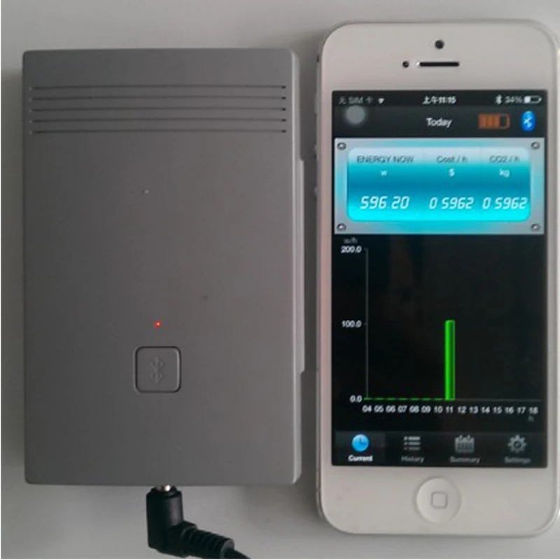 

Wireless electricity consumption monitors energy cost monitor