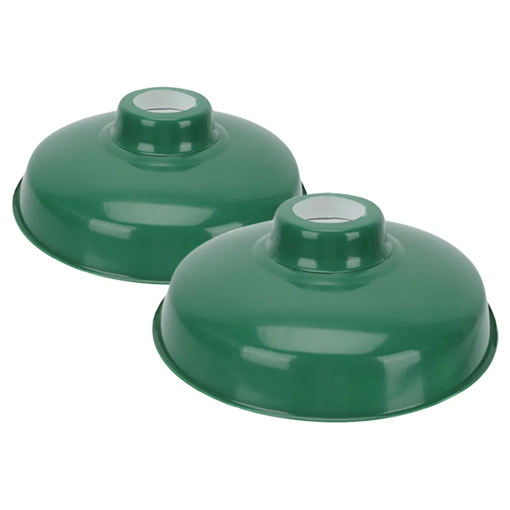 2 قطعة المينا الرجعية الأخضر عاكس الضوء مقاوم للماء الصناعية في الهواء الطلق غطاء خفيف للحدائق مصنع غطاء مصباح السقف #6