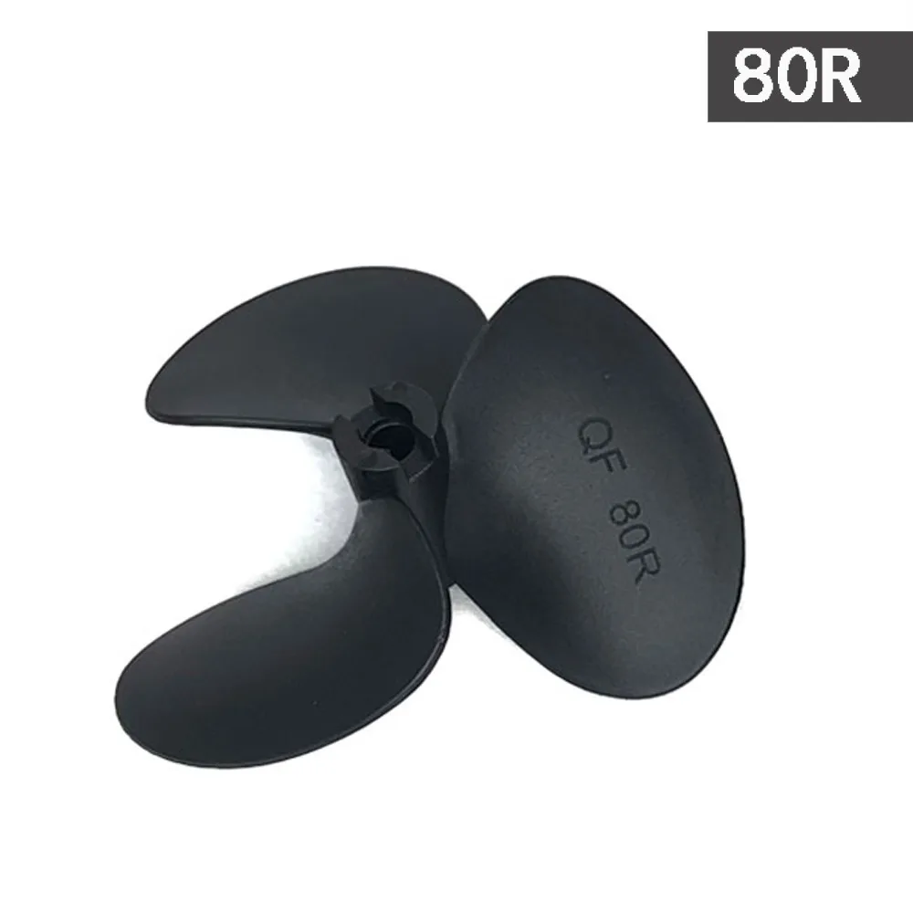 Hélice de paleta para barco a control remoto, 70/80/90/100mm, 3 aspas, CW/CCW, hélice de paleta de nailon de 5,0mm para barco a control remoto, barco simulado, Dron submarino