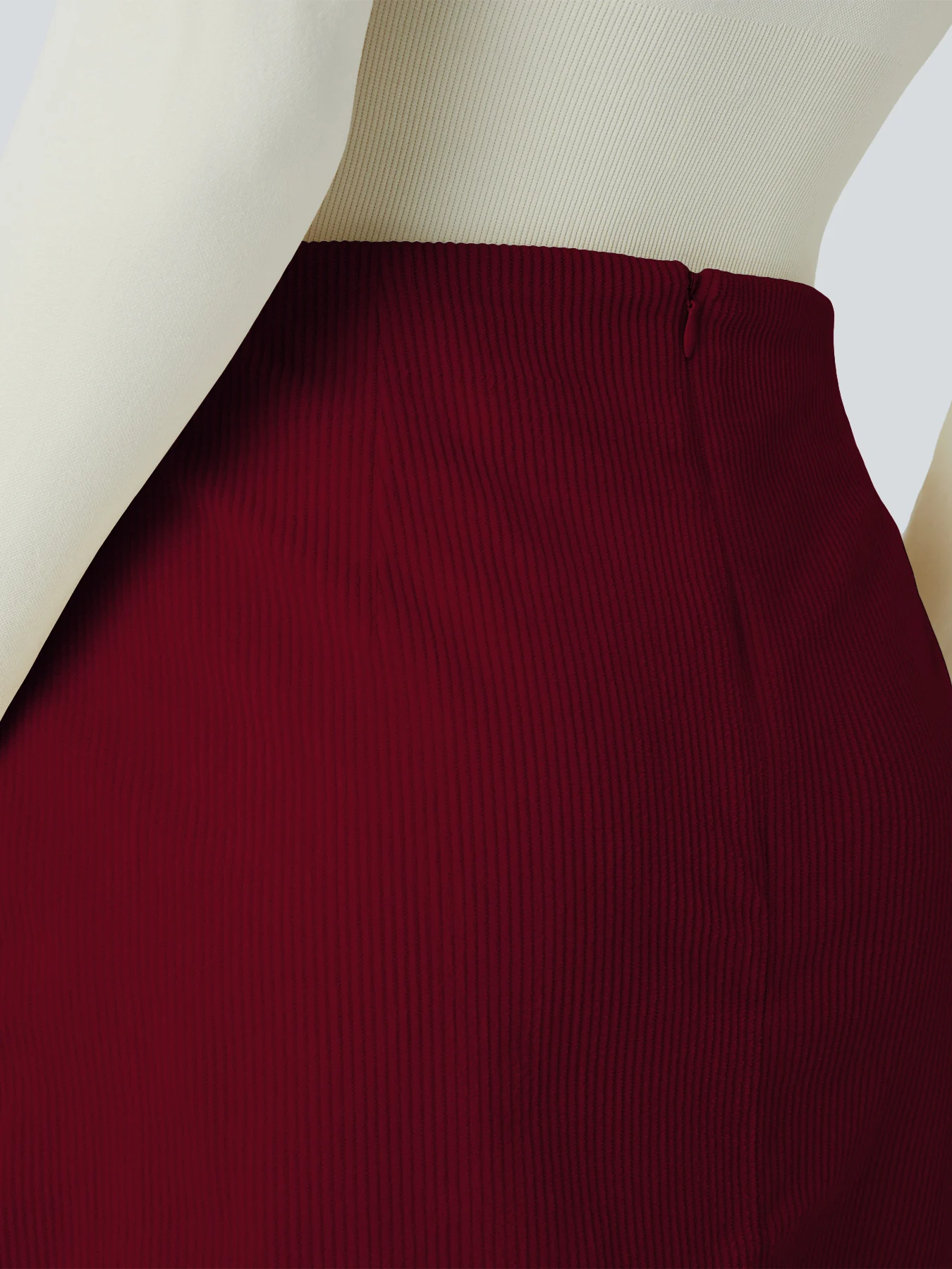 Vintage Corduroy Women's Skirt Split Irregular Slim Mini Skirt Women's High Waist Slim Korean Style Short Skirt