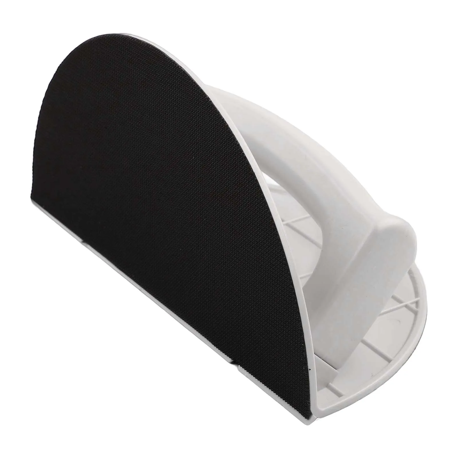 Half Round Sanding Tool with Right Angle for Drywall Edges Comes with 10 Sandpaper Sheets for Smooth Wall and Corner Finishing