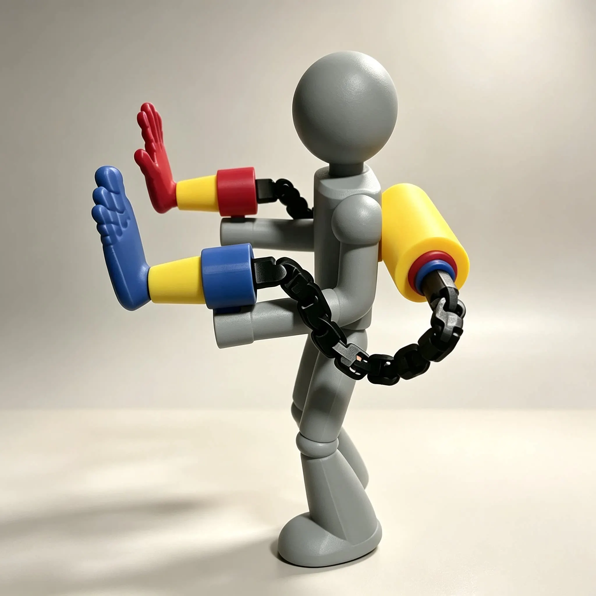 Poppy Playtime Chapter 5 Boss Player Full Color Prototype 1006 3D Figure Model Toy Collectible Gift for Kids