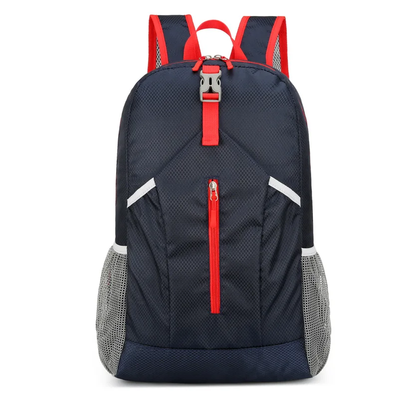 Mochila esportiva transfronteiriça, mochila leve ao ar livre, bolsa dobrável portátil, grande capacidade, nova, evitar a água