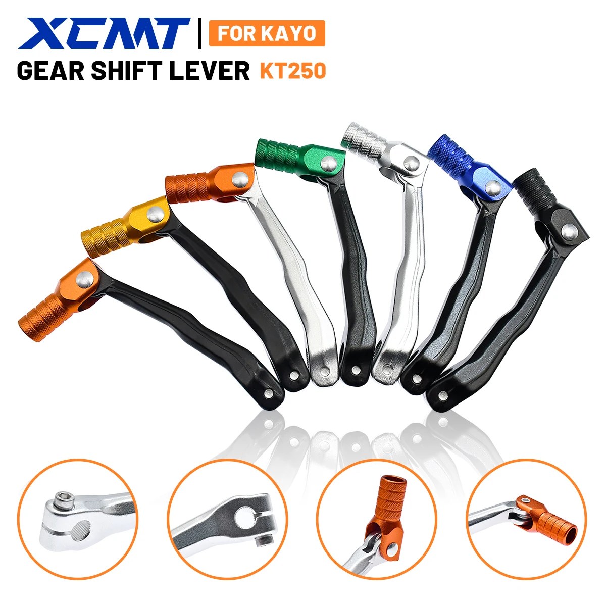 Motorcycle Accessories Gear Shift Lever For KAYO KT250 YAMAHA DT230 HENGJIAN HJ250H Loncin MT250 GPX 2 Stroke Pit Dirt Bike