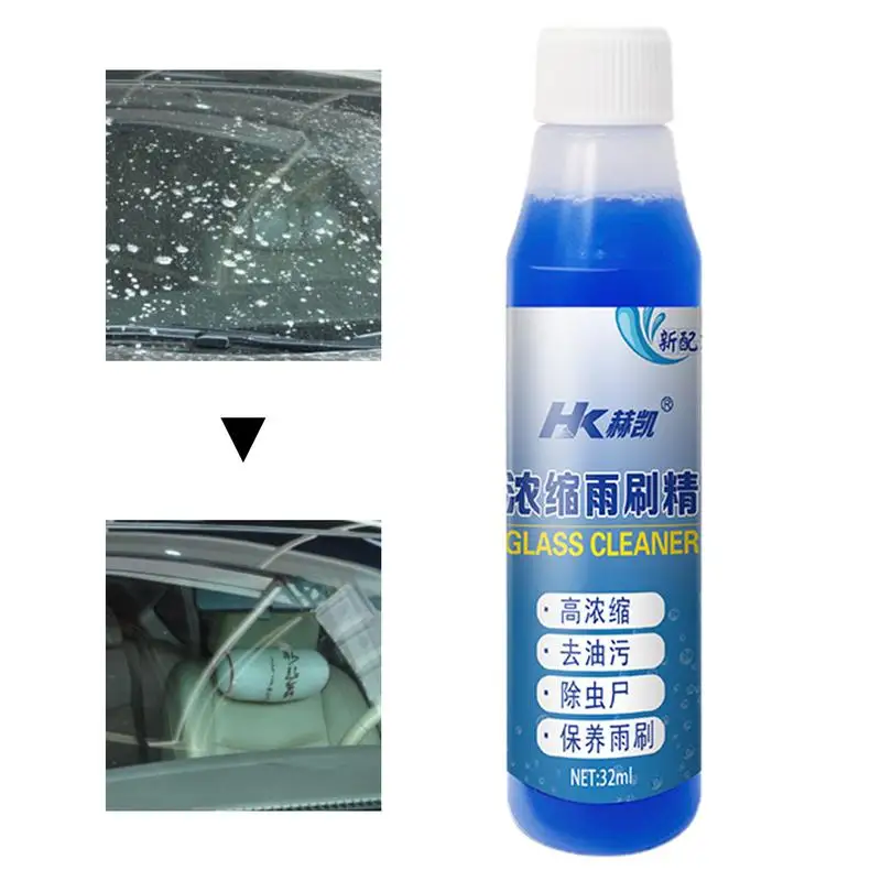 

Glass Cleaner 32ml Windshield Automotive Cleaning Spray Streak Free Glass Cleaner Auto Oil Film Remover Spray For SUV And Car