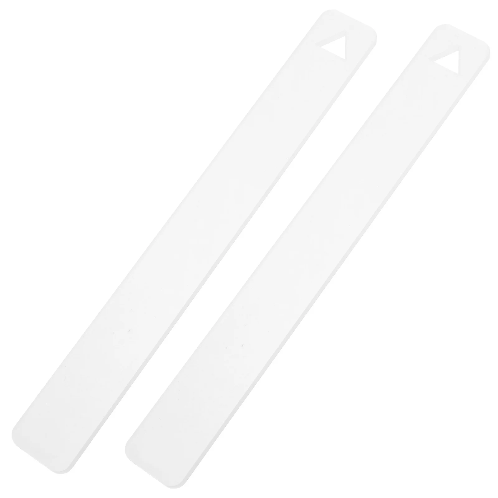 

1 Pair Acrylic Clay Thickness Ruler 6Mm Uniform Precision For Polymer Clay Baking Diy Ceramic Tools Pottery Supplies Rolling