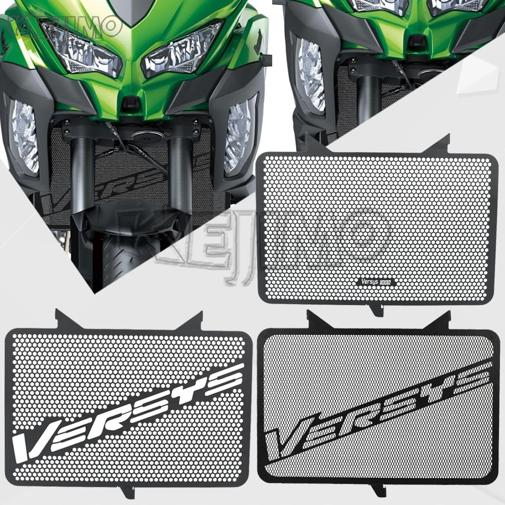

FOR Kawasaki Z750 S R Z800 Z1000 Z1000R Z1000SX Versys1100 Ninja 1000SX Motorcycle Radiator Grille Guard Cover Fuel Tank Protect