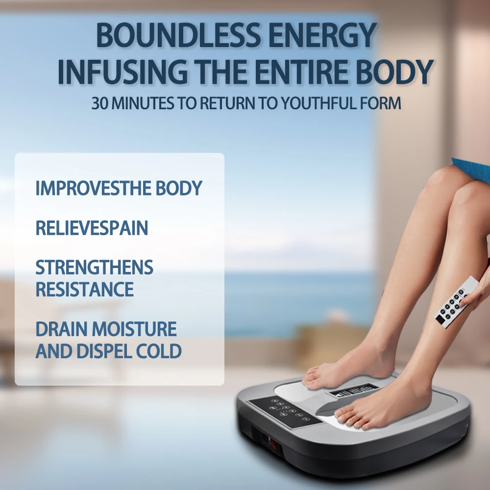 Uaktualnienie ilości terahercowych cyklu energii Patch życie Tera P100 terahercowe ogrzewanie elektryczne terapia terahercowa masażer do stóp