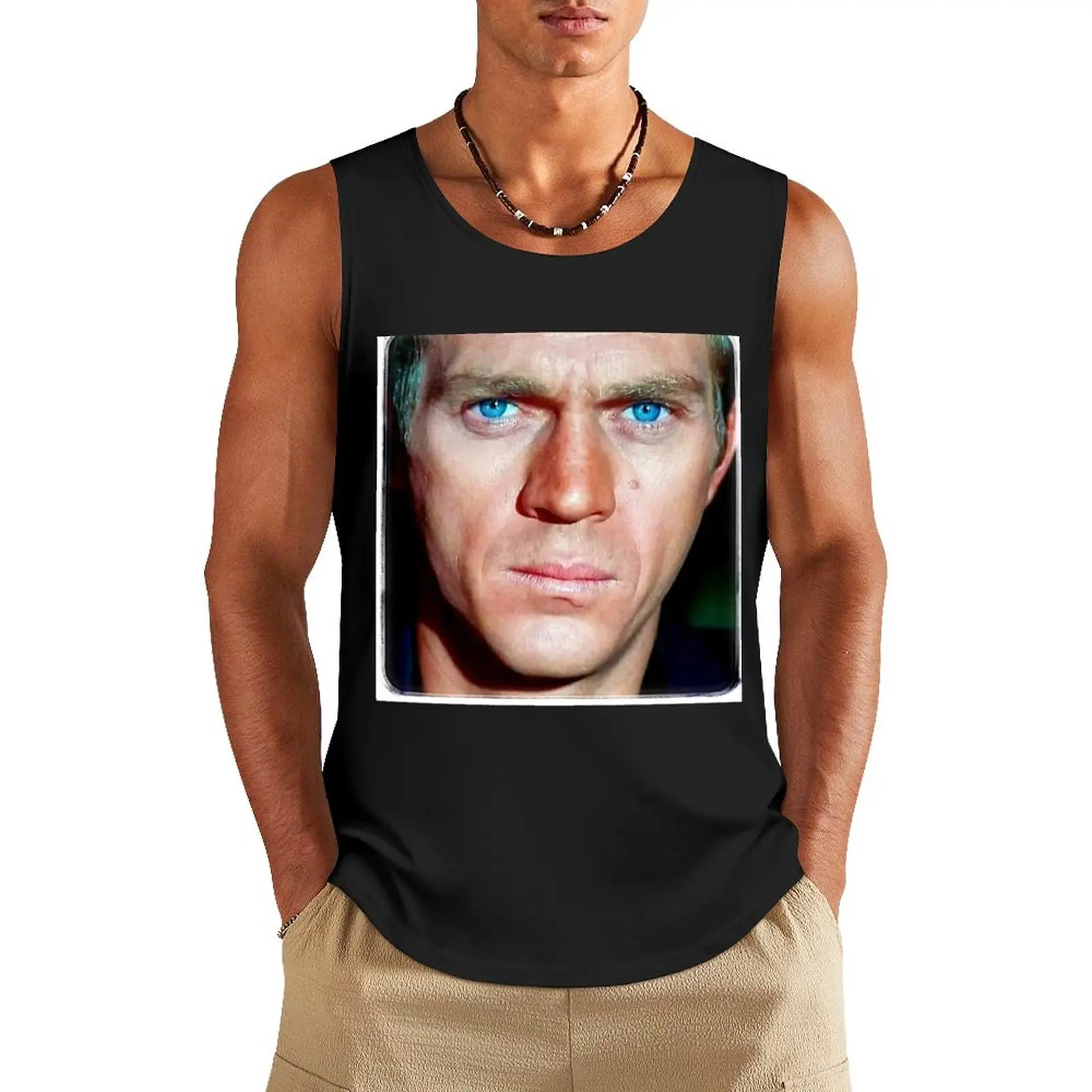 

MCQUEEN EYES COOL Tank Top t-shirts for men t-shirt gym man Sleeveless top