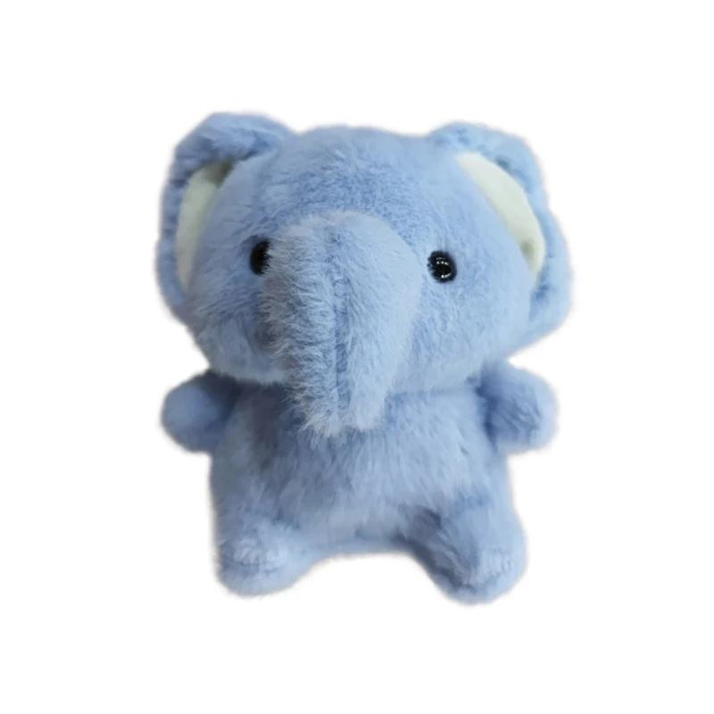 

2025 1Pc 15cm Animal Elephant Rabbit Bear Stuffed Plush Doll Toys for Children Christmas Gifts Birthday Gift Toy