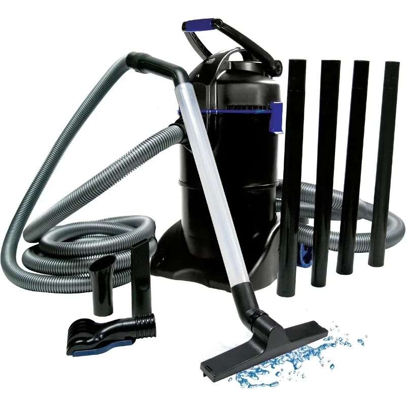 

Пылесос для пруда ClearVac, мощный двигатель быстро удаляет осадку и мусор, двухкамерный резервуар для не остановки использования, 4-инт.