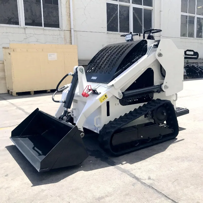 Crawler Skid Steer Loaders Mini Small Skid Steer Track Loader With Attachments