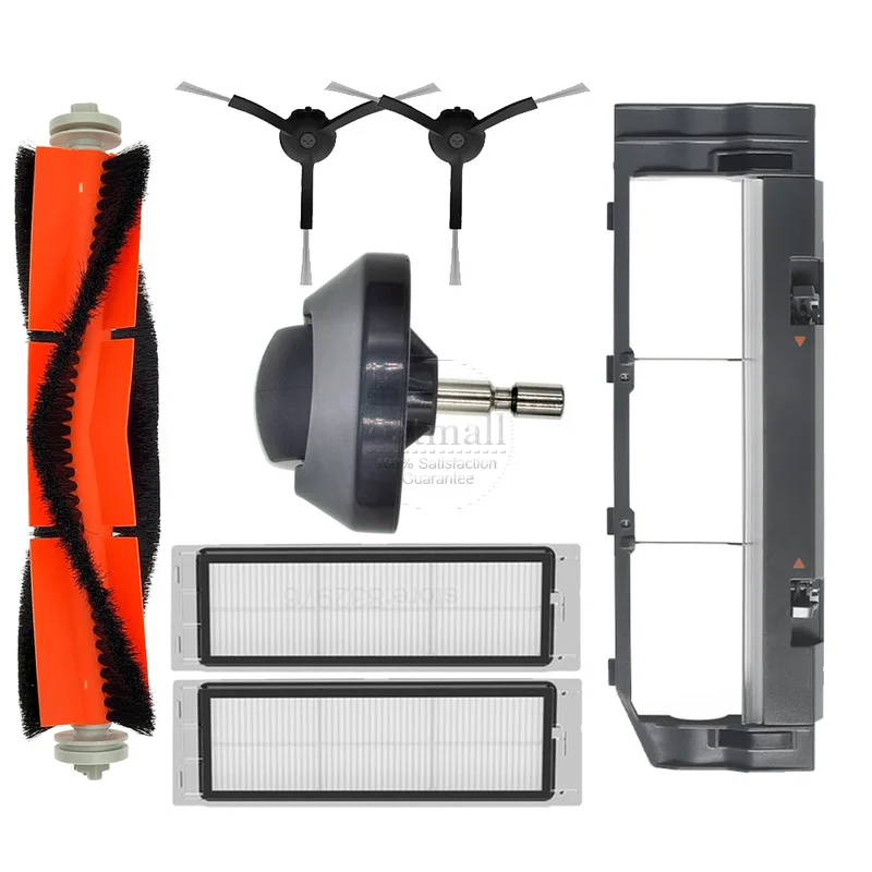 Аксессуары для робота-пылесоса Xiaomi Mi SDJQR02RR/SDJQR01RR/ Mijia 1S SDJQR03RR, запасные части, сменная щетка, фильтр, ткань для швабры