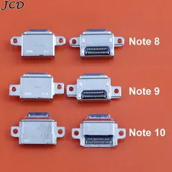 JCD 2Pieces For Samsung Galaxy Note  8 9 10 Charging Port USB Jack Socket Plug Dock Charger Connector