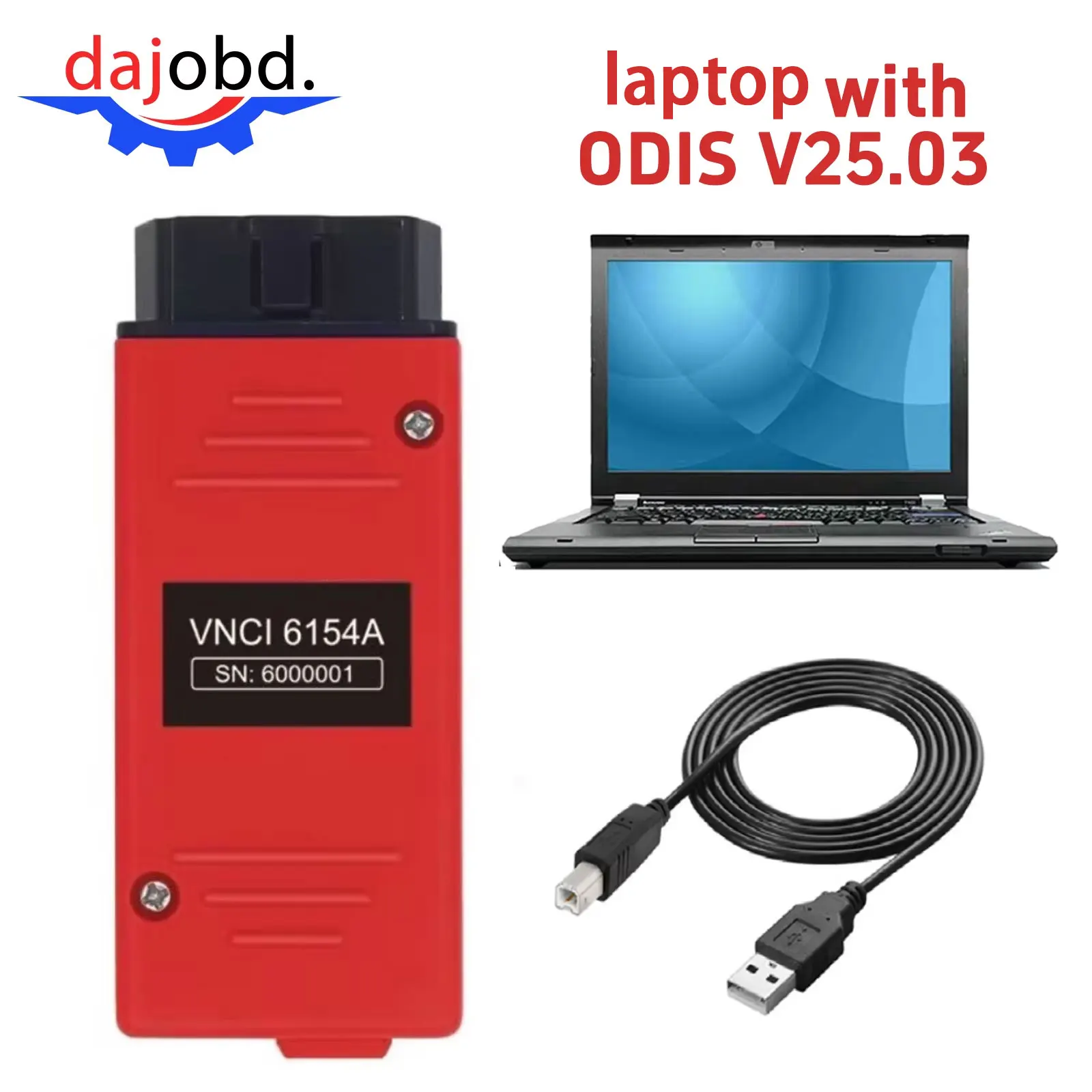 

VNCI 6154A VAG diagnostic tool with ODIS V25.03 and engineering V19.0 is suitable for Volkswagen Audi Skoda