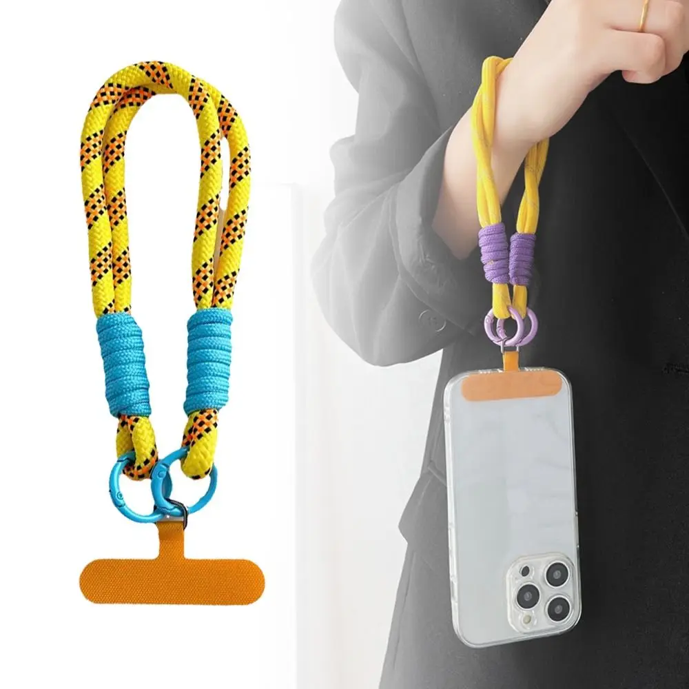 Schattige Snoep Kleuren Telefoon Ketting Mobiele Telefoon Riem Anti-Verloren Lanyard Hand Ketting Telefoon Polsbandjes Opknoping Touw