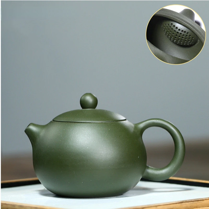 Zisha Customized Authentic Purple Clay Teapots Ball Hole Filter Pot Beauty Kettle Raw Ore Handmade Set