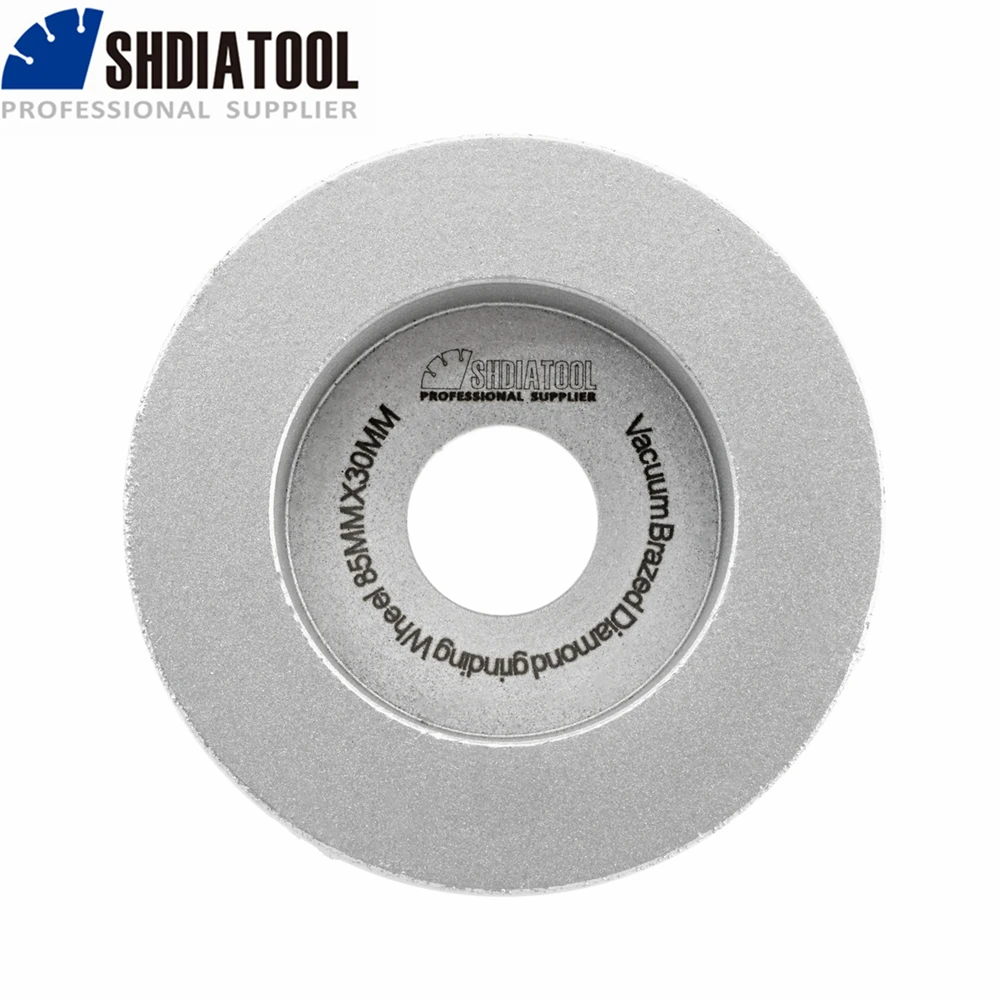 

SHDIATOOL 30MM Vacuum Brazed Diamond Wheel Grinding Rounded Edge Wood Carving Sanding Shapes Abrasive Tool Marble Ceramic Stone