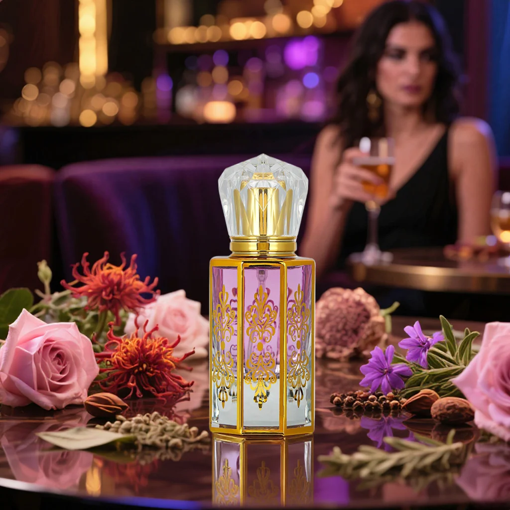 50 ml luxuriöses Parfüm aus dem Nahen Osten, eleganter blumiger fruchtiger Duft, langlebig, BPA-frei. Mit exquisiter Geschenkbox, ideal für Datteln