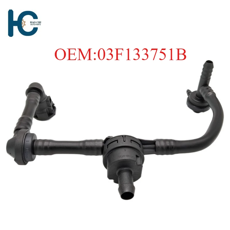 

03F133751B Engine Breather Pipe Vacuum Hose For VW Golf Water Pipe