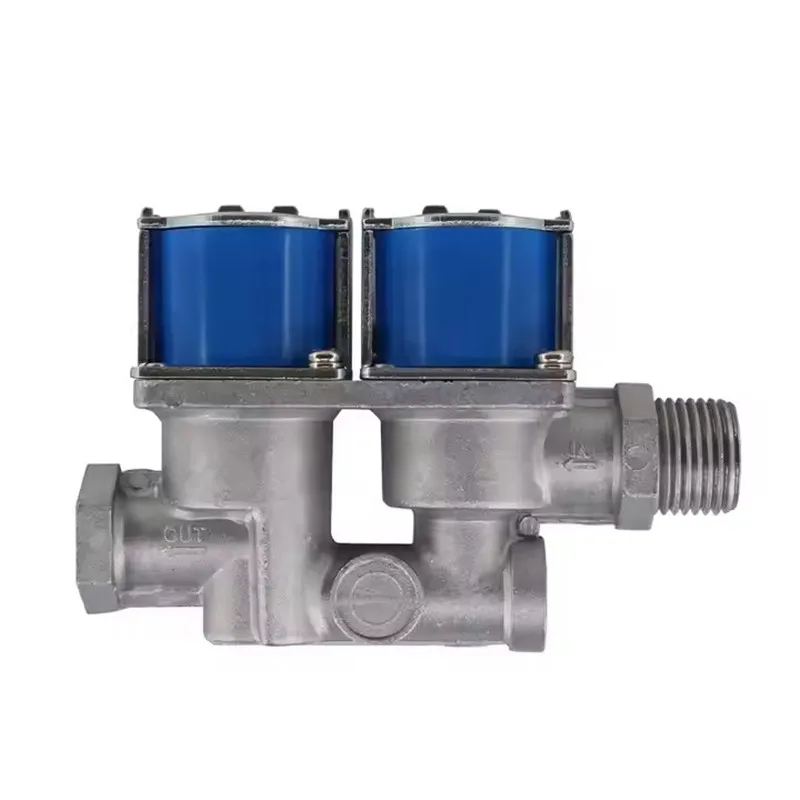 Electromagnetic Solenoid Switch Control Valve 24VDC Gas Oven Accessories Self-Priming Solenoid Valve
