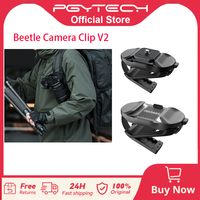 PGYTECH Beetle V2 Camera Clip (Clip Only), Quick Release Backpack Clip, Compatible with Arca-Swiss, SnapLock System
