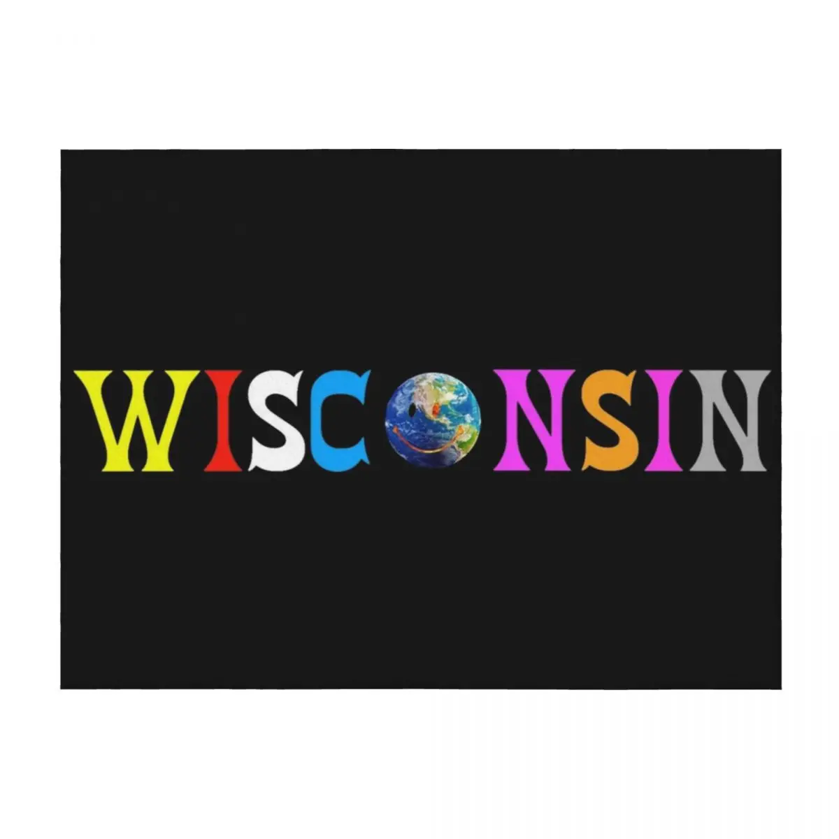 

Wisconsin Astroworld Throw Blanket decorative Decorative Sofa Thermal Decorative Throw Blankets