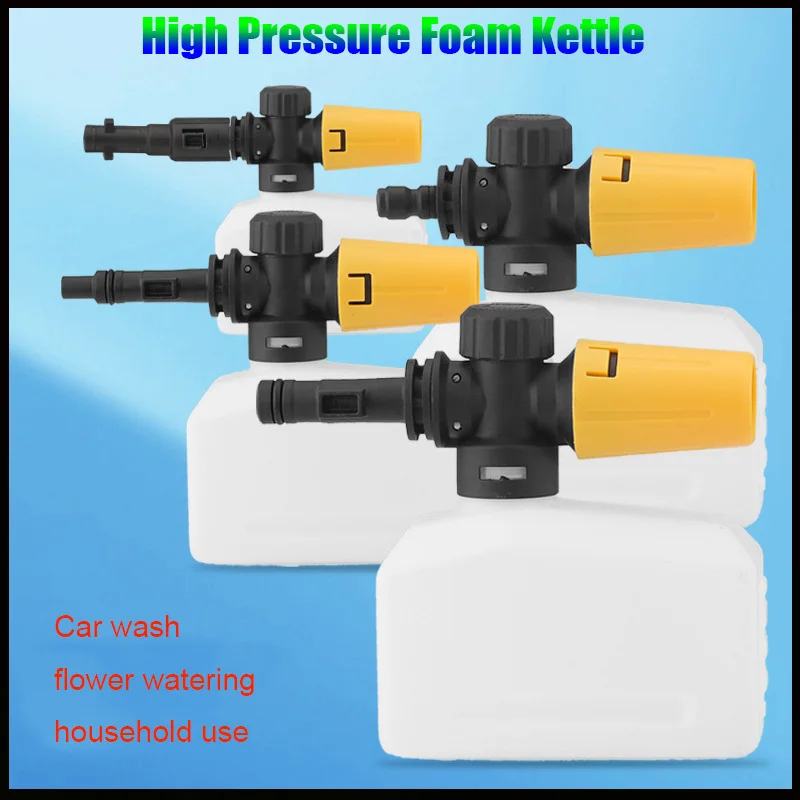 1/4 Interface 400ml Foam Kettle Pressure Washer Foam Generator Car Washer Snow Foam Lance Clean Soap Foam for Karcher/Lavor