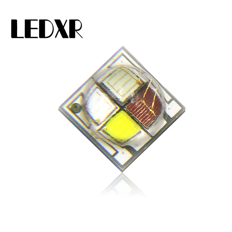 10pcs 3W high power LED 3535 xpe cree led ceramic lamp beads 3535 RGBW can be welded aluminum substrate stage light