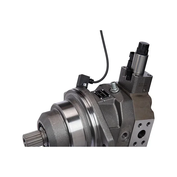 High Speed Axial A6VE107 A6VE107hz163w-vzl080pt20 Piston Hydraulic Motor For Drilling Rig A6VE