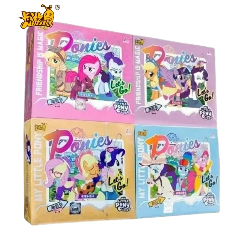 

KAYOU Genuine My Little Pony Series Fun Shadow Bag Friendship Eternal Card Anime Peripheral Collection Cards Kids Holiday Gifts