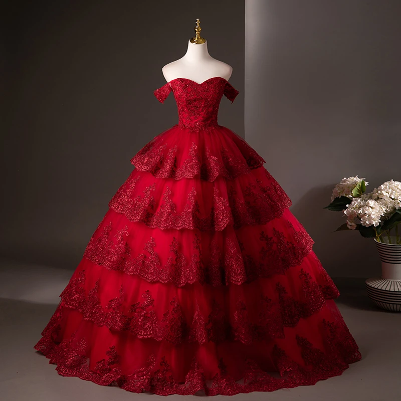 

Красное праздничное платье Sonhar Vestidos 15, бальное платье, элегантное 15-летнее платье, платья по индивидуальному заказу для Quinceanera