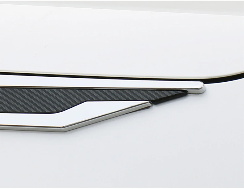 Für Toyota RAV4 XA50 2019 2020 2021 2022 2023 2024 2025 Hybrid Auto Blatt Bord Dekoration Auf Shark Gills Seite trim Streifen Aufkleber – Detail 5